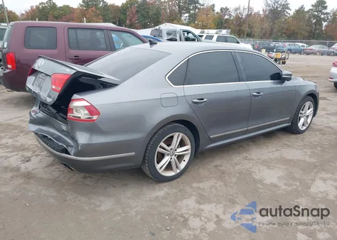2013 Volkswagen Passat 3.6L V6 Sel Premium from USA, damaged, VIN 1VWCM7A37DC061561
